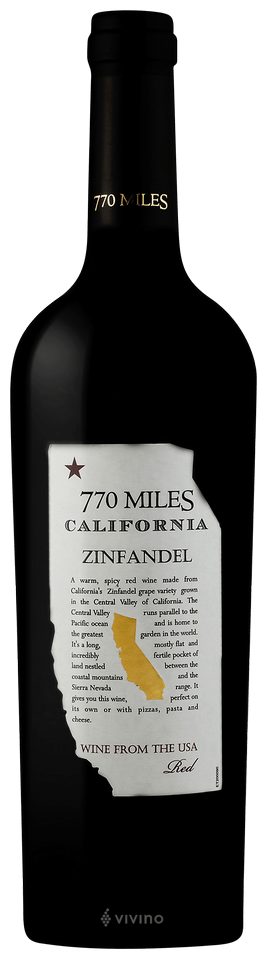 770 MILES RED ZINFANDEL